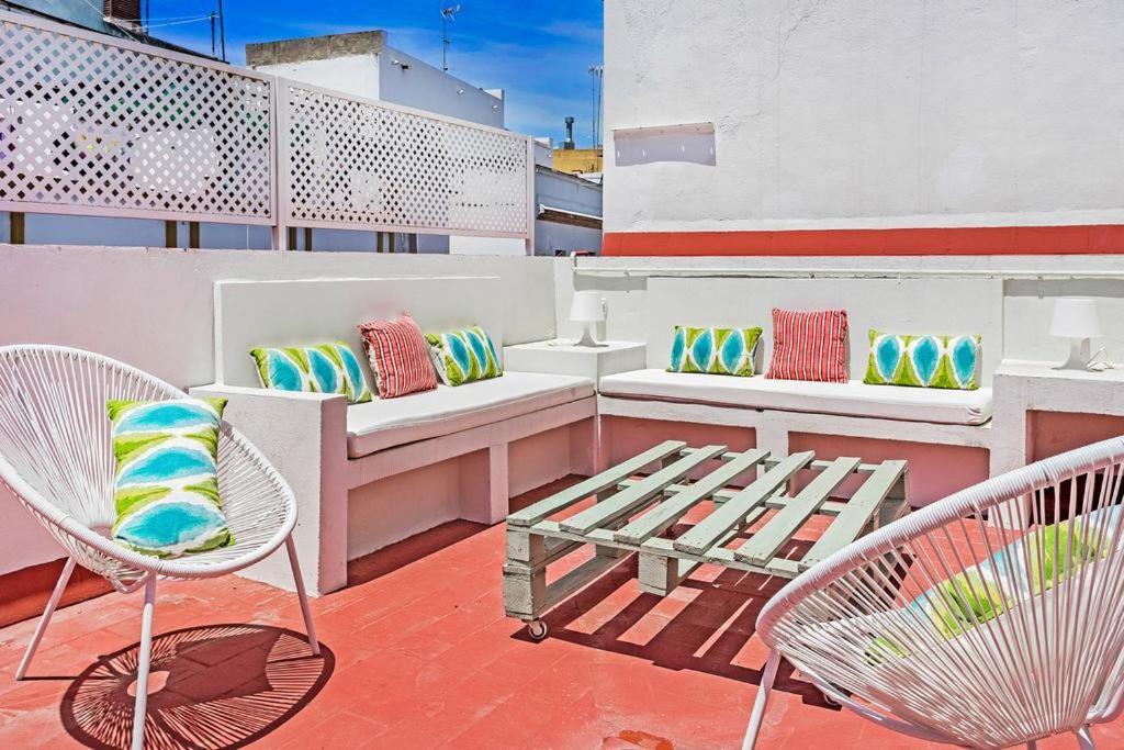 Fam Sevillian Townhouse Villa Sevilla Bagian luar foto